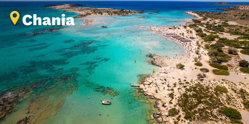 📍Chania, Creta: donde las playas parecen el Caribe, las montañas huelen a pino y los pueblos te invitan a quedarte.

Con tu coche de alquiler, no visitas Chania… la descubres a tu manera.

🚗 4 paradas top:
🏖️ Elafonisi
🏞️ Garganta de Samaria
🌅 Balos Beach
🏘️ Pueblo de Vamos