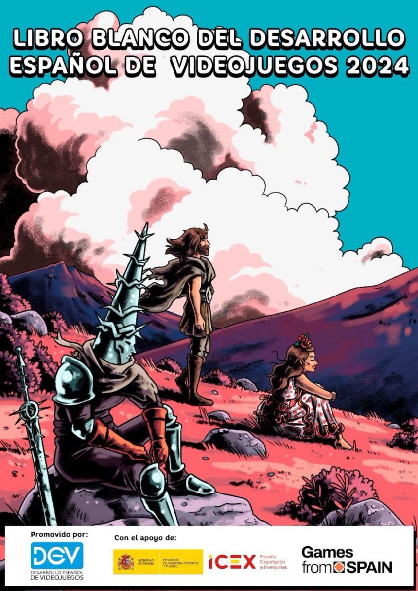 Estamos en la portada del Libro Blanco del Desarrollo Español de Videojuegos 2024 que se presentó la semana pasada!!! Gracias a <a href="/dev_es/">Desarrollo Español de Videojuegos</a> por este detallazo! Nos hace una ilusión tremenda ver a María de Flamenco! tan bien acompañada.
dev.org.es/libroblancodev…