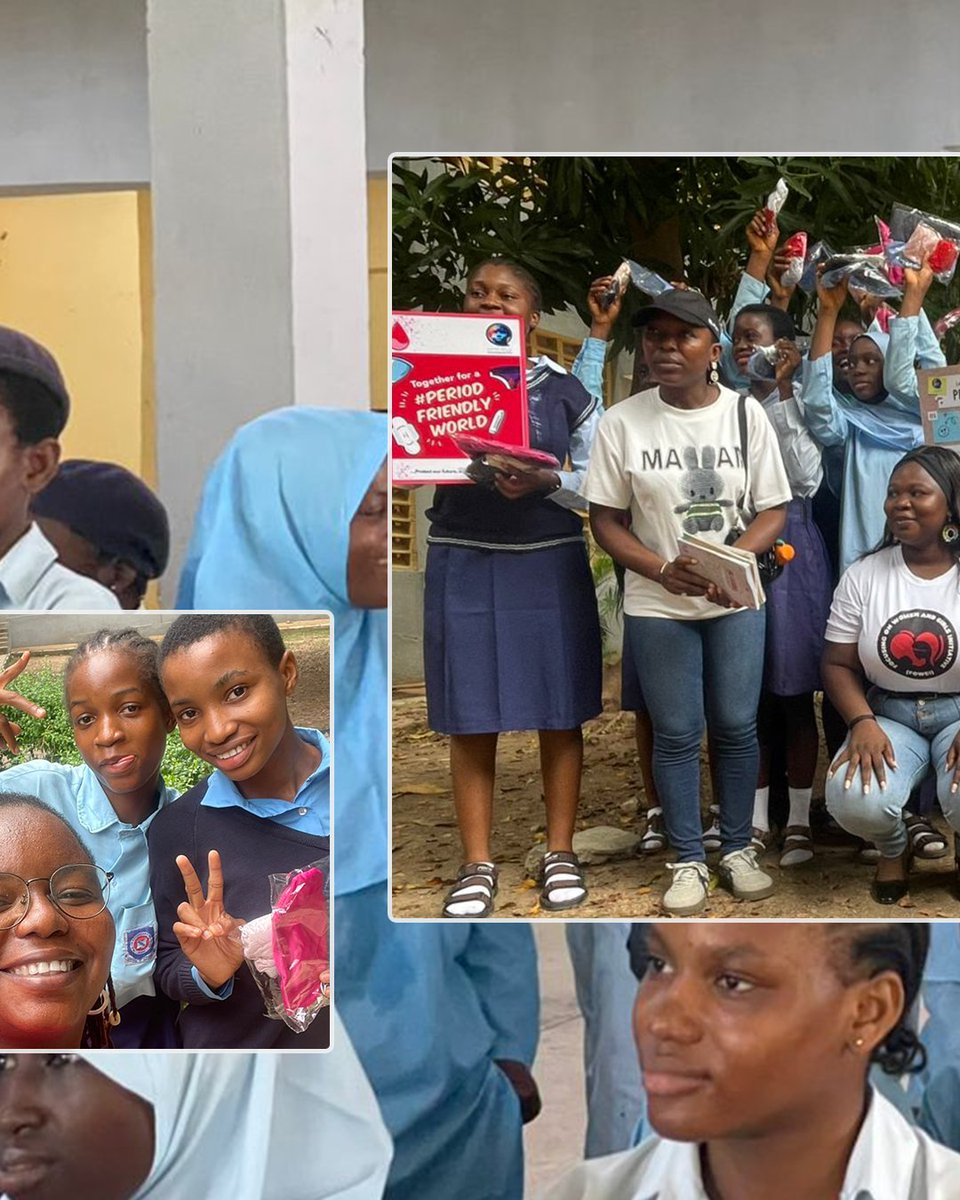 FowgiNG's tweet photo. Every 28th of May, we join the world to mark Menstrual Hygiene Day, a day dedicated to breaking the silence, stigma, and taboos surrounding menstruation.

#endperiodpoverty #menstrualhygieneday #dignityforgirls #GirlsDeserveBetter #reproductivehealth https://t.co/fHozphMcUK