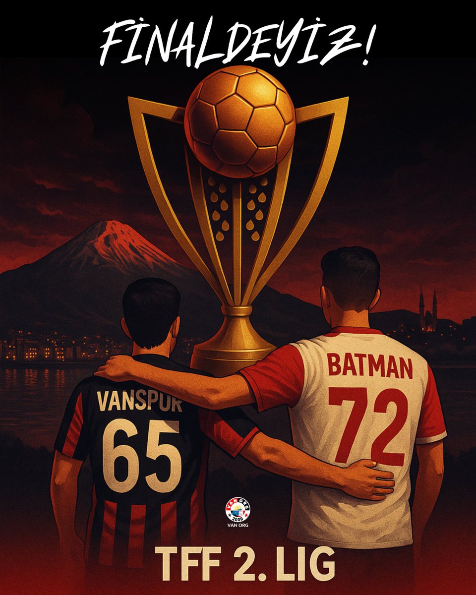 Pîroz be #Wanspor
Her bijî #batmanpetrol
Du tîmên fûtbolê yên welatê me nîşanî hemû cîhanê dan ka Kurd çawa fûtbolê dilîzin û me hemûyan serbilind kirin. Ez bi dilsozî Serokên Klûban, tîmên me û gelê me ji bo pêşengiya vê çanda werzîşê ya xweşik pîroz dikim.