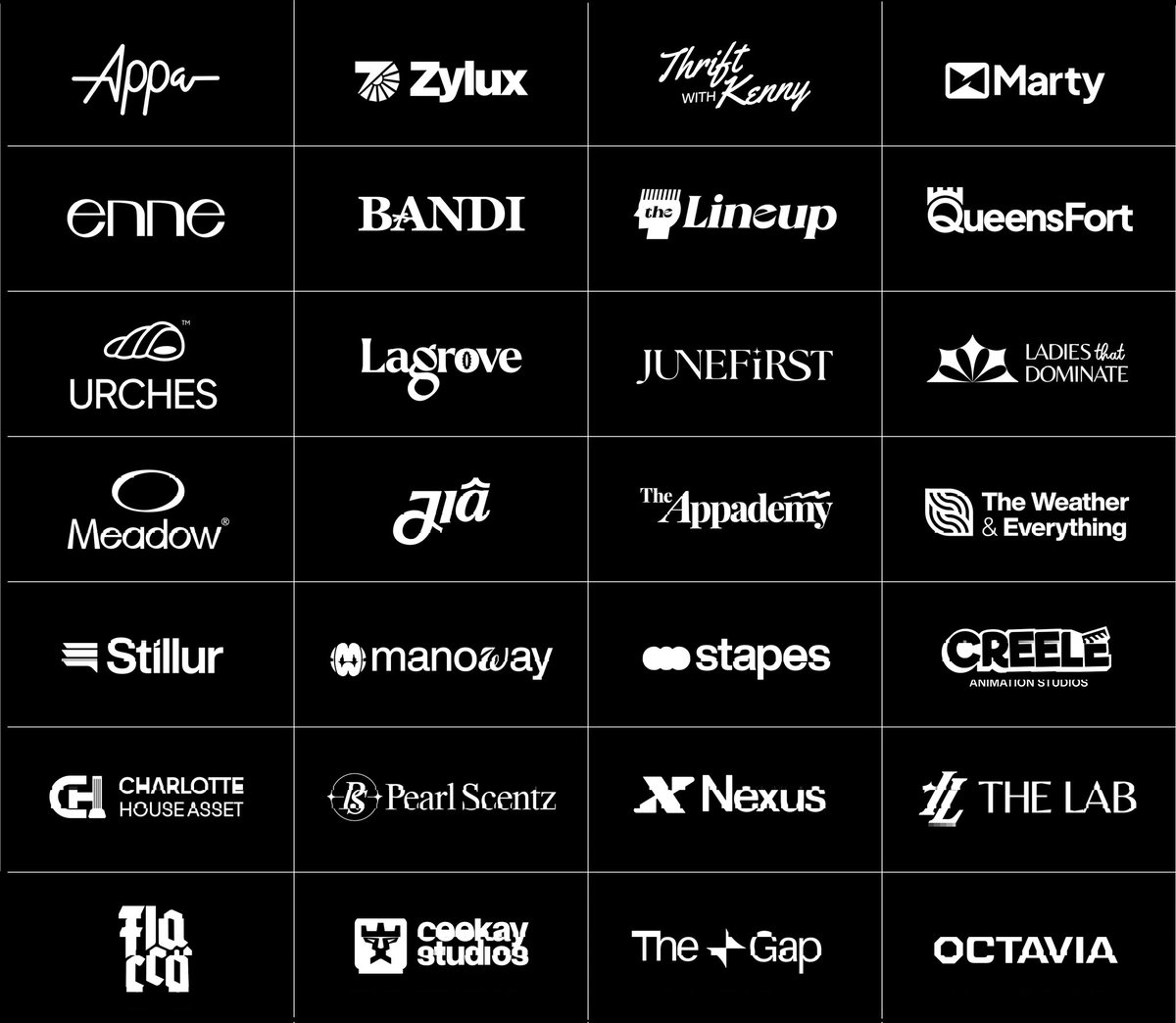 My First LogoFolio. I used to dread designing logos, and realised one day that I can't keep shying away from it. I studied the greats and voila! 

Your thoughts...