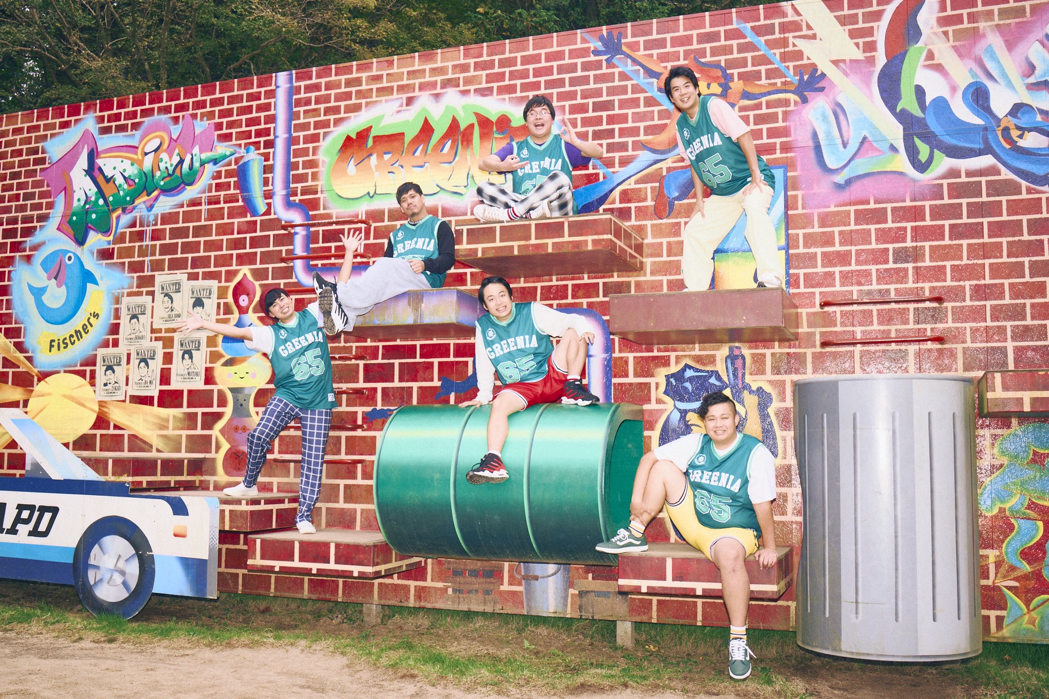 フィッシャーズ グリーニア コラボタンクトップ 神戸】六甲山アスレチックパークGREENIA(グリーニア) on X