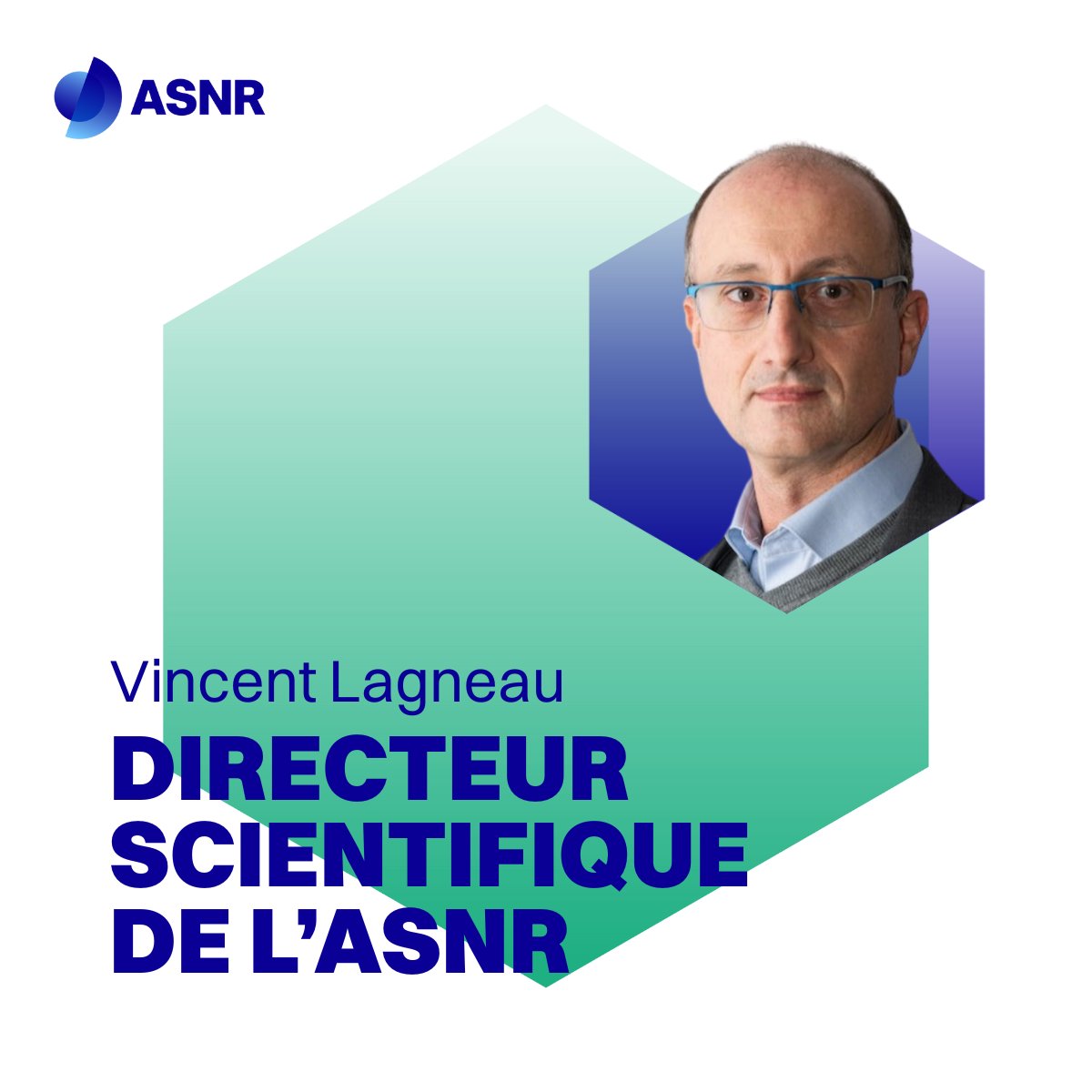 #Nomination 🔬 Vincent Lagneau est nommé directeur scientifique de l’ASNR➡️ asnr.fr/actualites/nom… #comex #stratégie #science #recherche #international