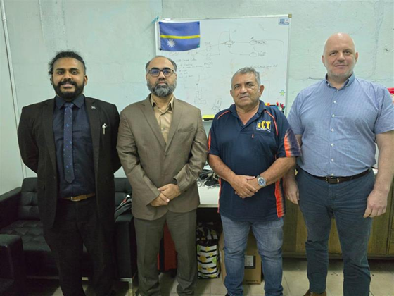 ITUAsiaPacific's tweet photo. π‘ On 19β20 May 2025, ITU provided technical assistance to π³π· Nauru to develop a National Table of Frequency Allocations (NTFA) aligned with RR-24. Harmonized spectrum = affordable, meaningful connectivity! π
#SpectrumHarmonization #WirelessTech #ITU πΆ https://t.co/dFdsXMGjVV