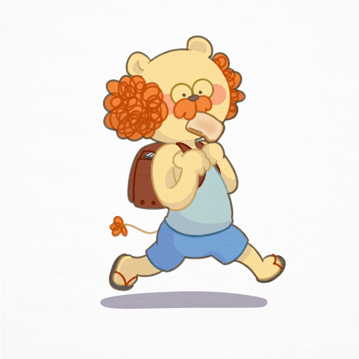 轉發這條推，你就會喺轉角撞到咬住塊包嘅女學生（麻甩佬）🫩