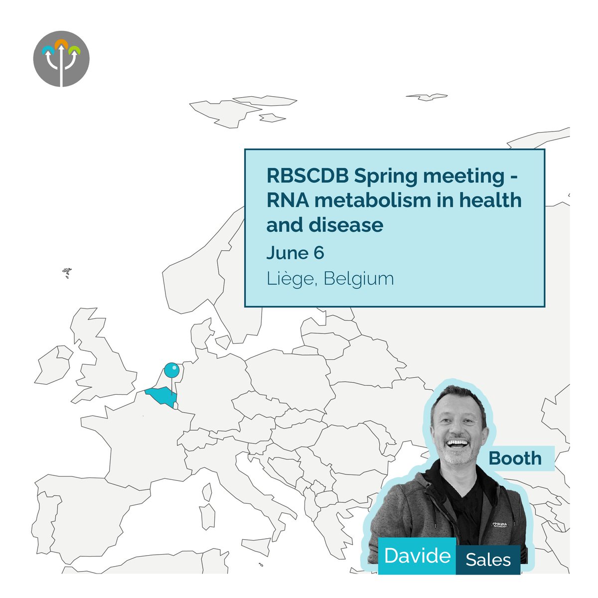 ImmaginaBiotech's tweet image. 🎉 Catch Immagina this June at these 3 events!
📍 Shwachman-Diamond Syndrome Congress, Cincinnati (June 5–8)
📍 RBSCDB Spring Meeting, Liège (June 6)
📍 RiboMod2025, Bologna (June 12–13)
#RNA #RiboSeq #Translatomics #tRNA #ribosome