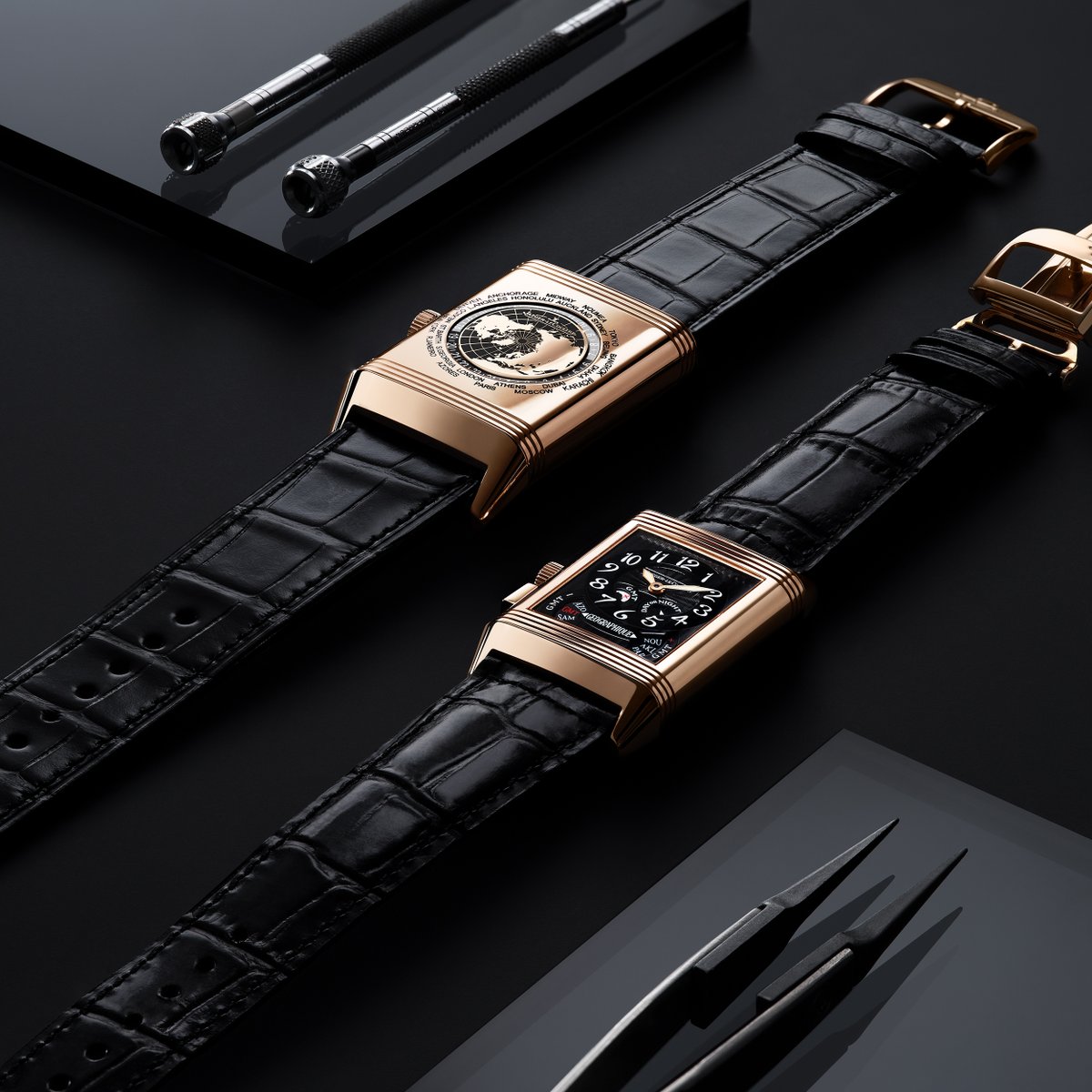 jaegerlecoultre's tweet image. At Jaeger-LeCoultre, restoring a vintage timepiece is not a routine operation — it’s a careful, multi-step journey. Discover more: bit.ly/_InTheMaking #JaegerLeCoultre #Reverso #InTheMaking