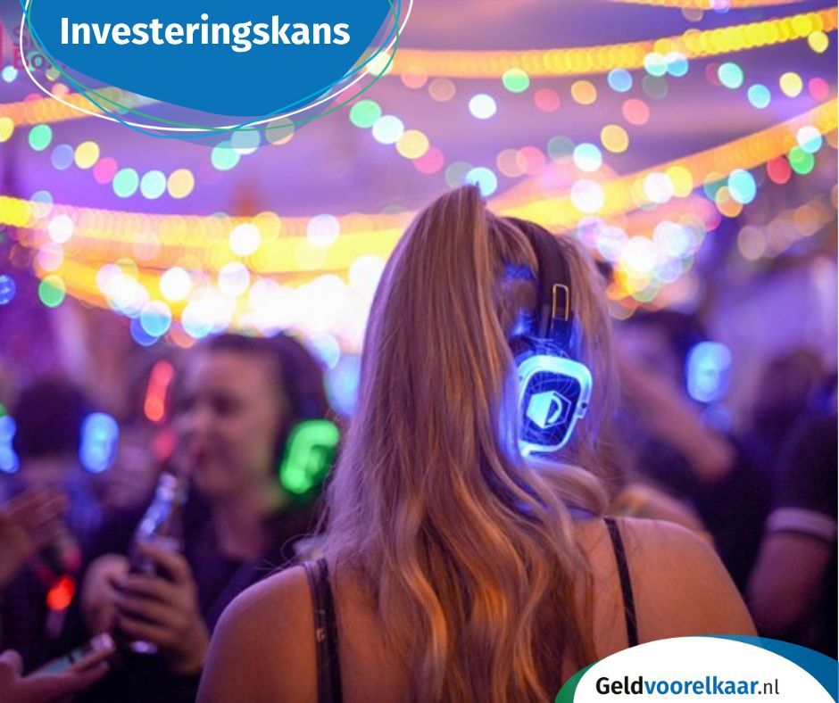 𝗜𝗡𝗩𝗘𝗦𝗧𝗘𝗥𝗜𝗡𝗚𝗦𝗞𝗔𝗡𝗦 ➜ Internationale Groei Silent Disco
Pitch: geldvoorelkaar.nl/crowdfunding-p…

Investeert u mee?

𝗞𝗲𝗻𝗺𝗲𝗿𝗸𝗲𝗻: 
Rente: 10% 
Bedrag: € 200.000 
Looptijd: 36 maanden 
Classificatie: 5

#geldvoorelkaar #crowdfunding #financiering #investeren #beleggen