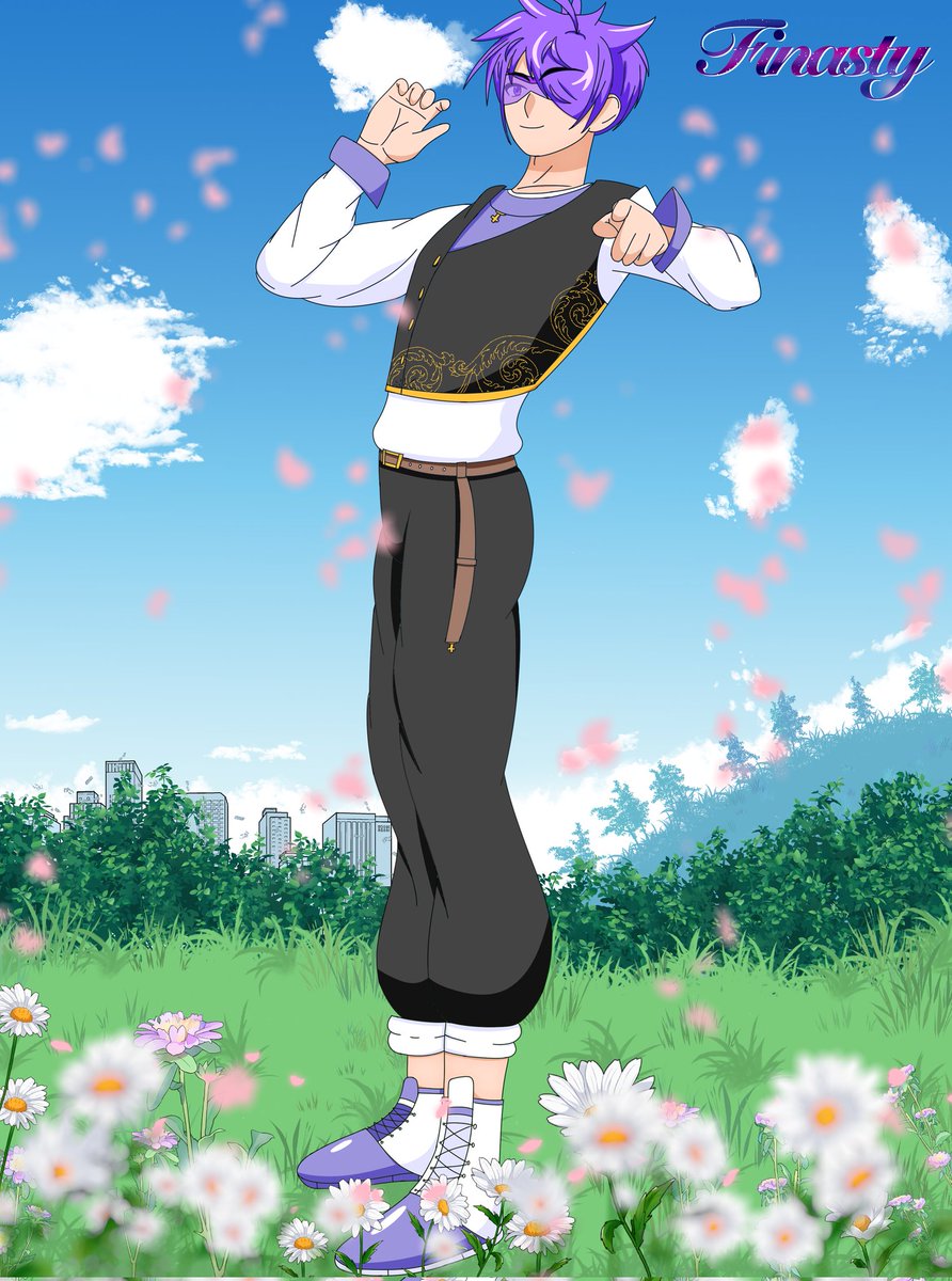 After 5 years drawing female, i have enough time to try and draw male character for the first time, i think i did well
#art #newgrounds