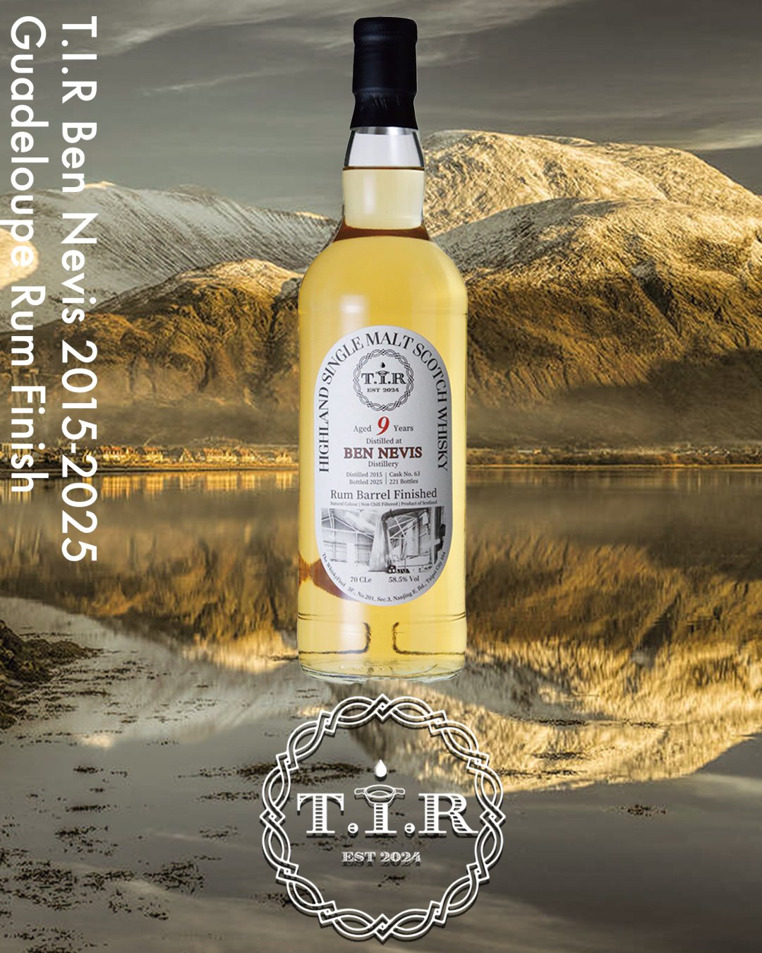 rudder トリックスター ベンネヴィス TRICKSTER第3弾「BEN NEVIS 2015 6YO」をリリースいたします