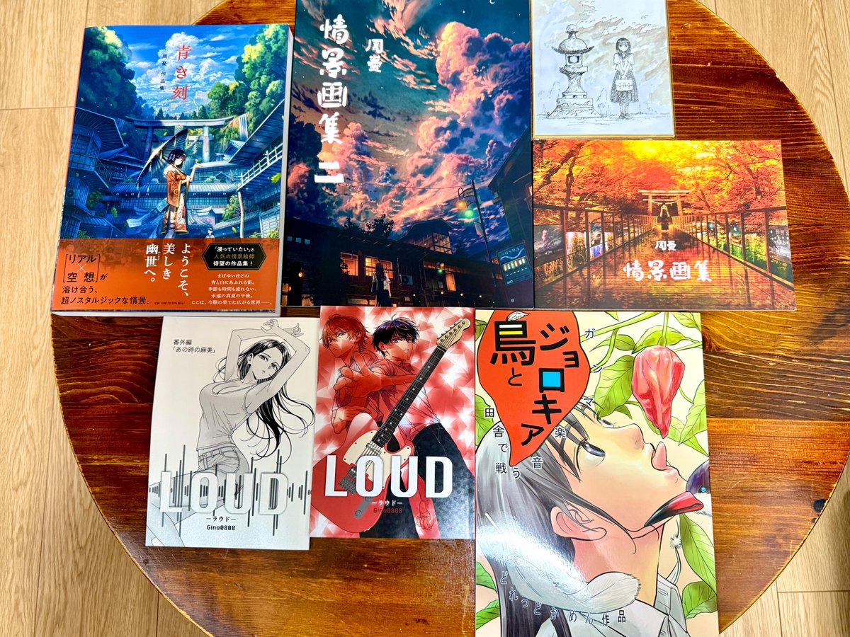 改めて昨日のコミティアありがとうございました!
出会った本やいただいた差し入れ(※一部現地消費)大切にします

次回即売会の出展は今月14日、15日に豊橋で開催される「まちなかアンティークマーケット&ブックストリート」です
出展は2日間で詳細はまた後日ポストします
よろしくお願いします! 