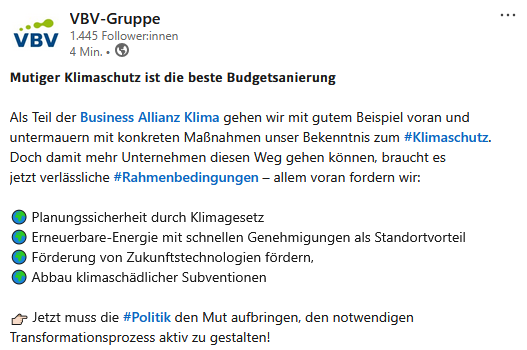 FHMaverick's tweet photo. Neben dem immer wokeren Web-Auftritt der VBV, fragt man sich, was mit dieser überbetrieblichen Pensionskasse los ist, wenn bei 1/3 Pensionszuschuss-Budgetanteil nicht die #Pensionsreform als "beste Budgetsanierung" genannt wird, sondern ein abstraktes Thema wie Klimaschutz... 🤷♂️ https://t.co/dt3cUfPOGL