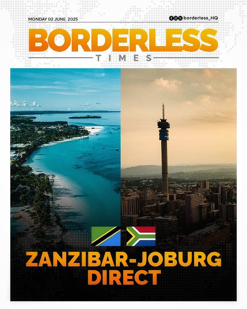 borderless_HQ's tweet photo. 🇹🇿✈️🇿🇦 @AirTanzania 

#borderlesstravels https://t.co/ckLDChy3B0