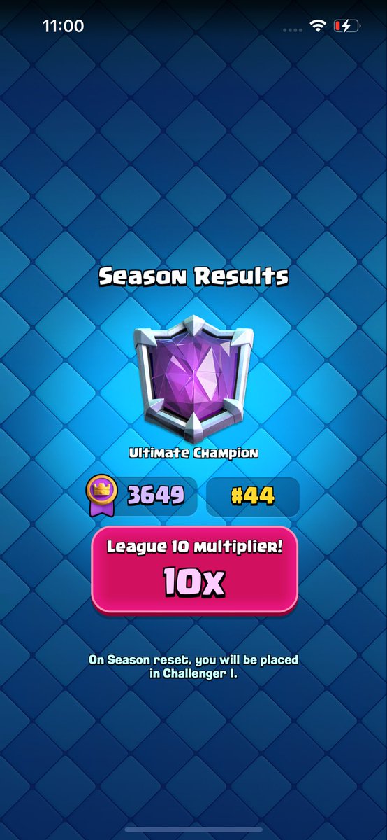 I lost my last games but still happy of this season 🤩