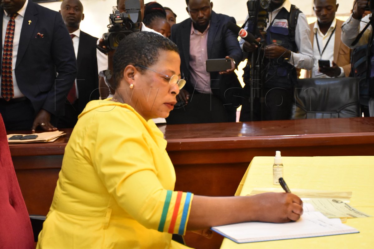Speaking briefly after picking her forms, Speaker Anita Among lauded the NRM party for its commitment to transparency in all its electoral processes. She emphasized that the party has consistently upheld democratic principles, saying, “NRM has been and will always be a democratic