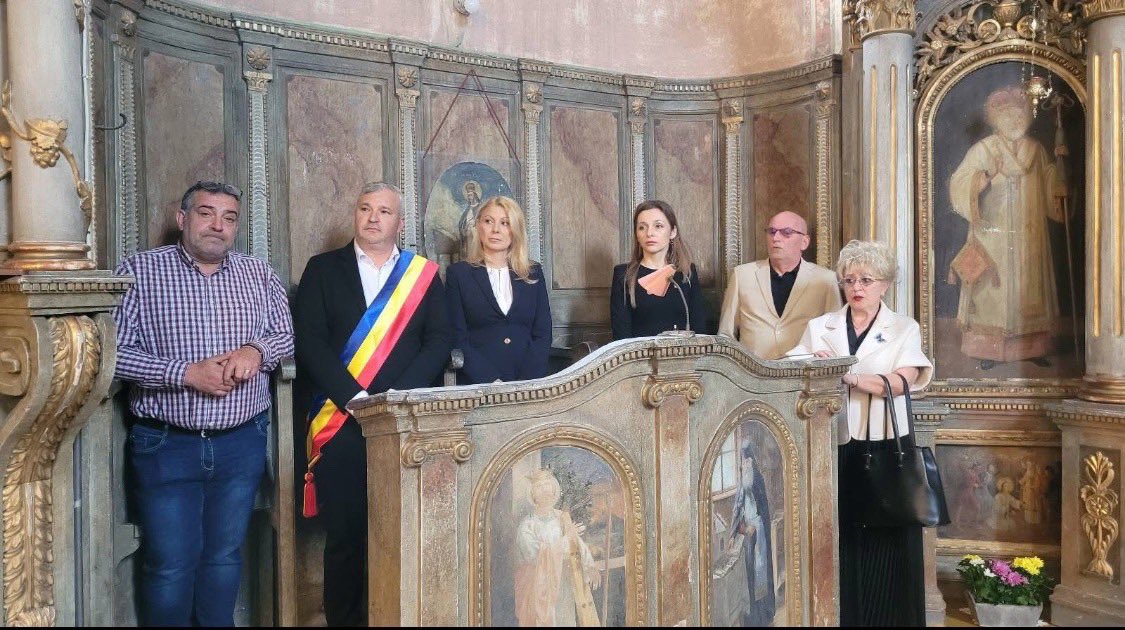 На празник Вазнесења Господњег-Спасовдан прослављена је слава Саборне цркве у Темишвару. Свету архијерејску Литургију служио је Његово Високопреосвештенство Митрополит будимски и темишварски г.Лукијан. Поред великог броја верника, литургији присуствовали амбасадор🇷🇸у 🇷🇴 и