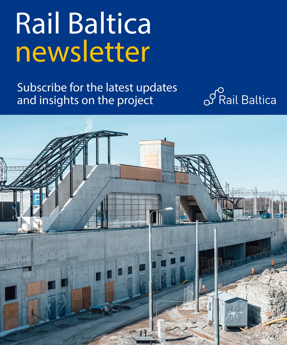RailBalticaOfficial (@railbaltica) on Twitter photo 🚄 The new #RailBaltica global newsletter is here!
Catch up on:
🏗️ Construction in 🇪🇪🇱🇻🇱🇹
📰 Rail Baltica in <a href="/WSJ/">The Wall Street Journal</a>
🌱 Sustainability insights
📍 CEO update from Estonia
👉 Read: mailchi.mp/railbaltica/ra…
📬 Subscribe: railbaltica.org/newsletters/
#Infrastructure #CEFTransport 🚄 The new #RailBaltica global newsletter is here!
Catch up on:
🏗️ Construction in 🇪🇪🇱🇻🇱🇹
📰 Rail Baltica in <a href="/WSJ/">The Wall Street Journal</a>
🌱 Sustainability insights
📍 CEO update from Estonia
👉 Read: mailchi.mp/railbaltica/ra…
📬 Subscribe: railbaltica.org/newsletters/
#Infrastructure #CEFTransport