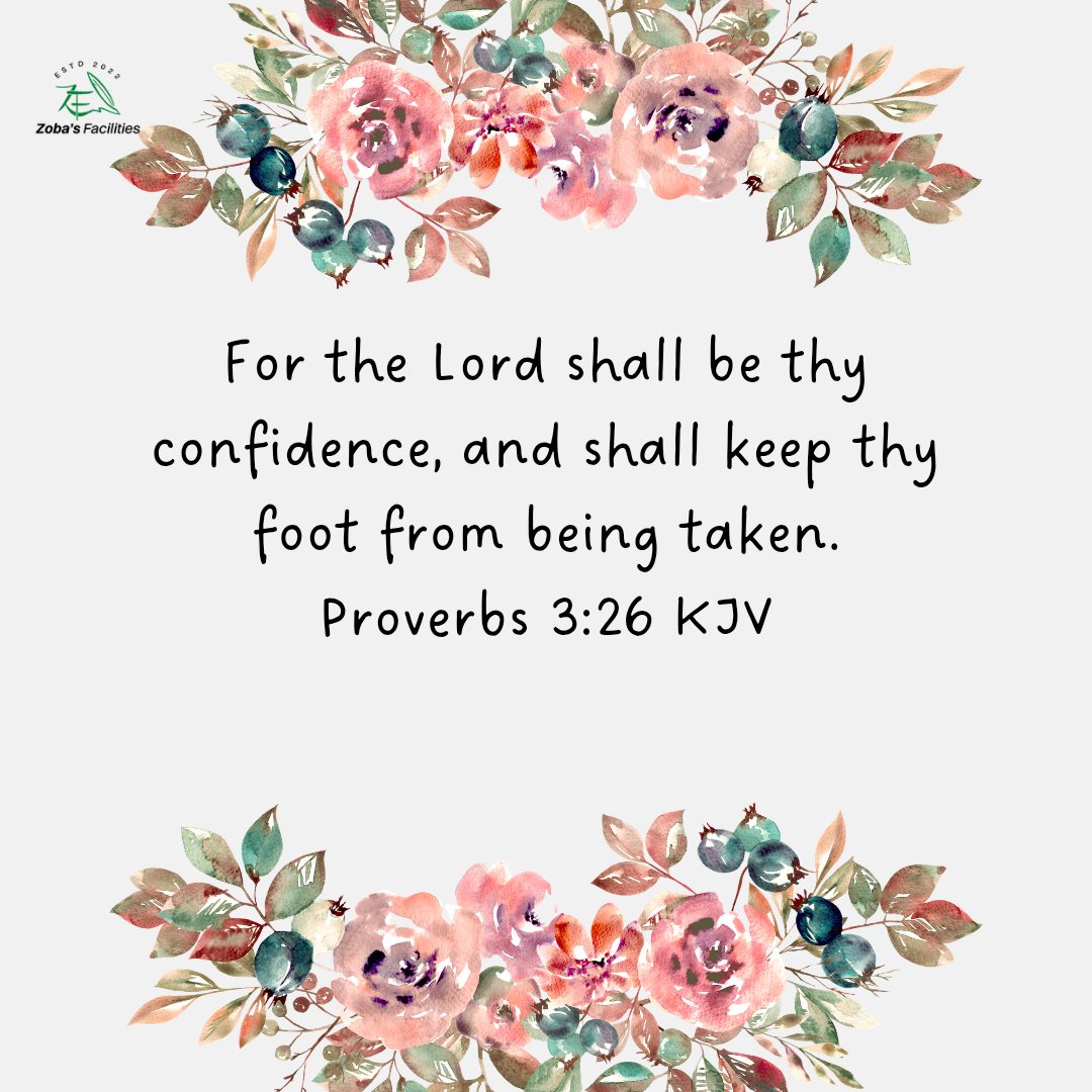 #wordfortheweek
#zobasfacilities