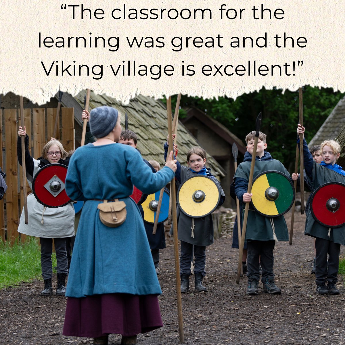VIKING EDUCATION DAY 🛡️⚔️

Some more brilliant feedback!

murtonpark.co.uk/schools/viking/

#murtonpark #education #fun #viking #schooltrip #ks2 #yorkshire