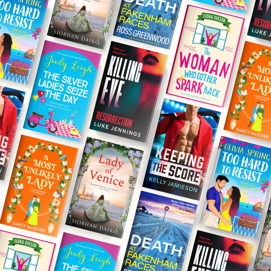 Boldwood Books (@boldwoodbooks) on Twitter photo ✨ OUT THIS WEEK ✨
We're so excited to be publishing these brilliant books from <a href="/siobhandaiko/">Siobhan Daiko</a>, Luke Jennings, <a href="/KellyJamieson/">Kelly Jamieson</a>, <a href="/JudyLeighWriter/">Judy Leigh</a>, <a href="/greenwoodross/">Ross Greenwood</a>, Darcy McGuire, <a href="/FionaGibson/">Fiona Gibson</a> and <a href="/ospringauthor/">Olivia Spring</a> this week 📚
Pre-order here! amzn.to/3xYtIvH ✨ OUT THIS WEEK ✨
We're so excited to be publishing these brilliant books from <a href="/siobhandaiko/">Siobhan Daiko</a>, Luke Jennings, <a href="/KellyJamieson/">Kelly Jamieson</a>, <a href="/JudyLeighWriter/">Judy Leigh</a>, <a href="/greenwoodross/">Ross Greenwood</a>, Darcy McGuire, <a href="/FionaGibson/">Fiona Gibson</a> and <a href="/ospringauthor/">Olivia Spring</a> this week 📚
Pre-order here! amzn.to/3xYtIvH