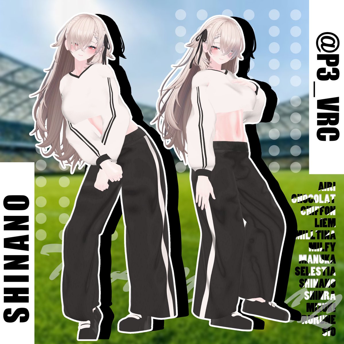 私の3作目の👟 Sportswear ⚽を発売しました！

teamkill.booth.pm/items/6954123
ランチング記念セールroRTイベントを実施します

販売期間
6月2日~6月11日まで 
単品:800円→500円
すべてのパッケージ: 1600円 → 1200円

RT+Followしていただければフルパッケージ3名の方に差し上げます
6月11日 18:00 (KST)