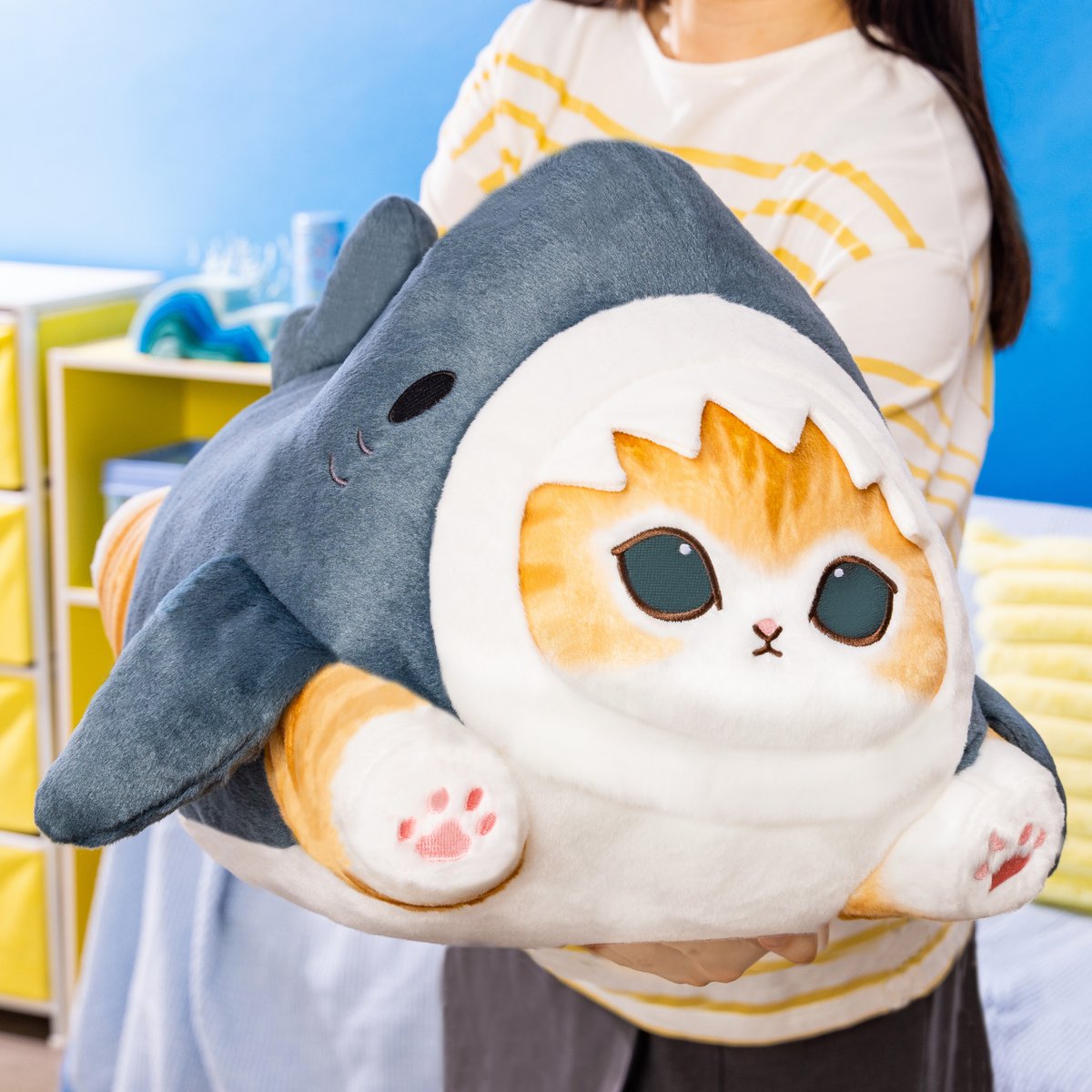 くじ引いてみたら、サメにゃんいっぱいでました😹❤️