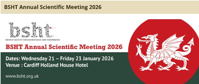 Save the date for the 2026 <a href="/BritSocHaemThro/">British Society for Haemostasis & Thrombosis</a> Annual Meeting🚨