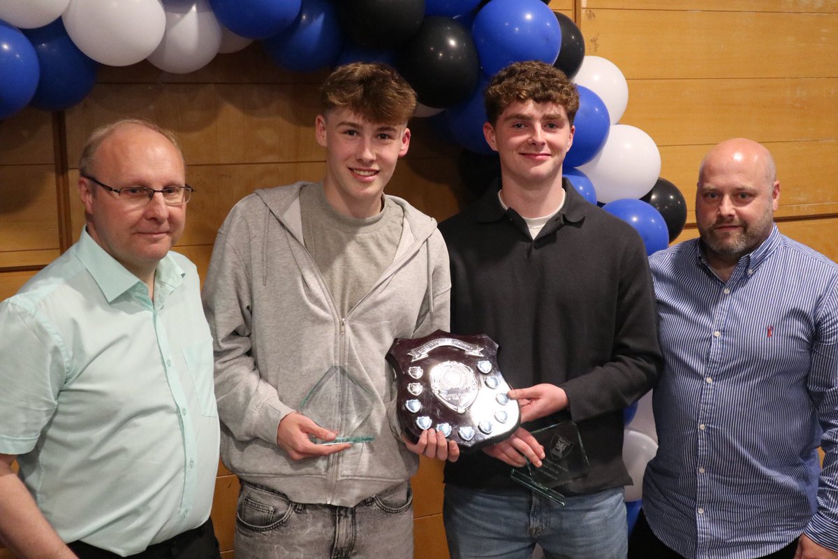 2024/25 Joint Players Player of the year award goes to Ryan Porter &amp; Neale Merrigan.  

Both lads have had a tremendous season, both involved in first team this term &amp; it’s great that their team mates have acknowledged that.  Well done lads 🤝🏻