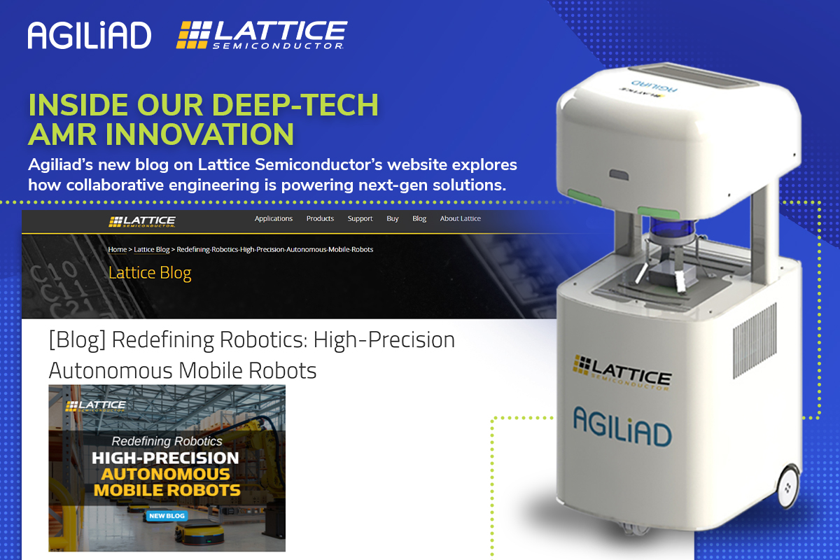 AGiLiAD's tweet photo. We’re excited to share a new blog by Agiliad, published on the Lattice Semiconductor website, featuring our next-generation Autonomous Mobile Robot (AMR)-developed in partnership with Lattice Semiconductor.

🔗 Read the full article:https://t.co/K8gHphW2eA https://t.co/4xYRqDI4qn