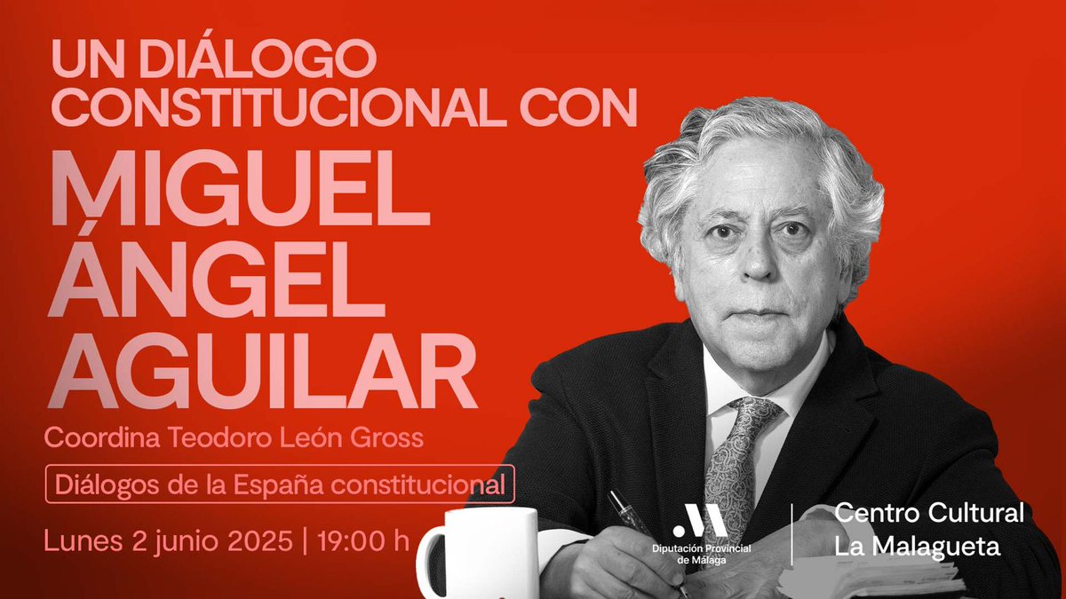Esta tarde recibimos la visita del periodista y escritor Miguel Ángel Aguilar, decano de la profesión y testigo directo de la evolución del Congreso en las últimas décadas.

En diálogo con Teodoro León Gross.

Y en directo 👉 bit.ly/3ZKKfl4