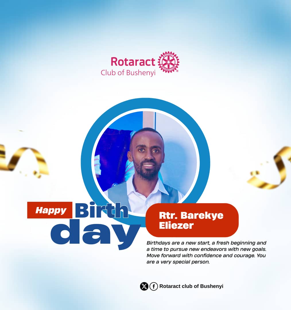 Birthdays are a new start, fresh beginning and a time to pursue new endeavors with new goals.
Today we know how it feels for you our Public Relations, we are grateful forever.
Happiest birthday <a href="/BarekyeEliezer/">He Reigns</a> 🎂🍰