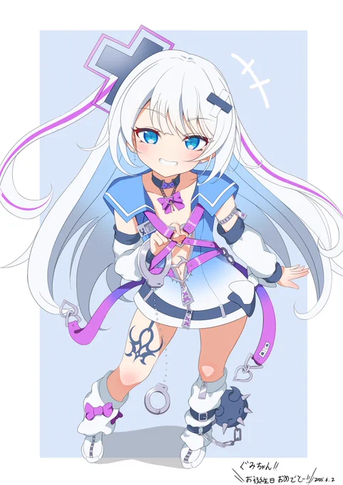 ぐみちゃんお誕生日おめでとう!! #銀棘あーと #銀棘ぐみ生誕祭2025