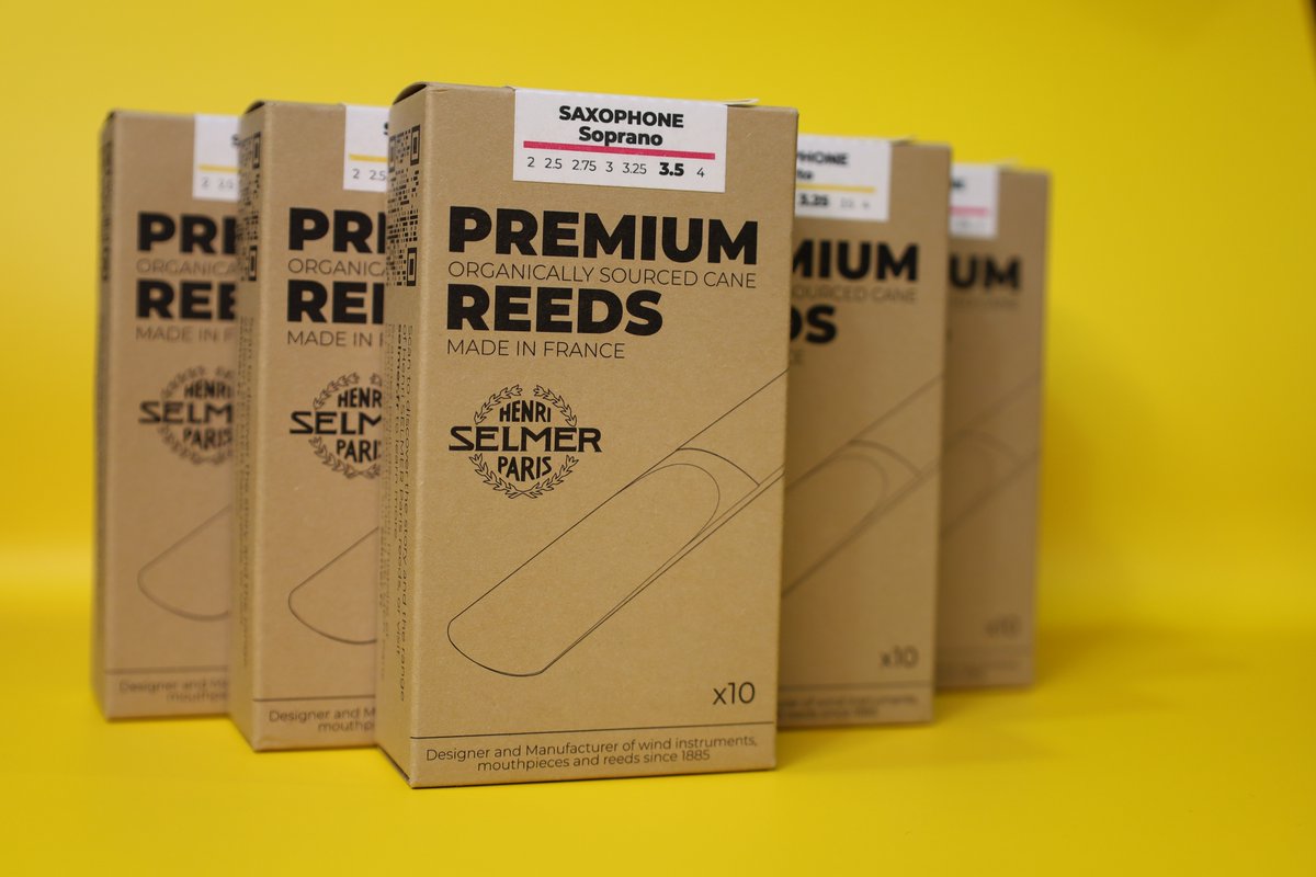 🎷【セルマーリード大量入荷！】🎷
初回入荷で即完売🔥 話題のSelmerリードが、本日ついに大量再入荷しました！

■Soprano Sax
■Alto Sax
■Tenor Sax
■B♭ Clarinet

艶やかで遠くまで響く音…🐏
リード選びに悩んでいる方も、まずは一度お試しを✨
👉 moutonstore-shop.com/product-list/21