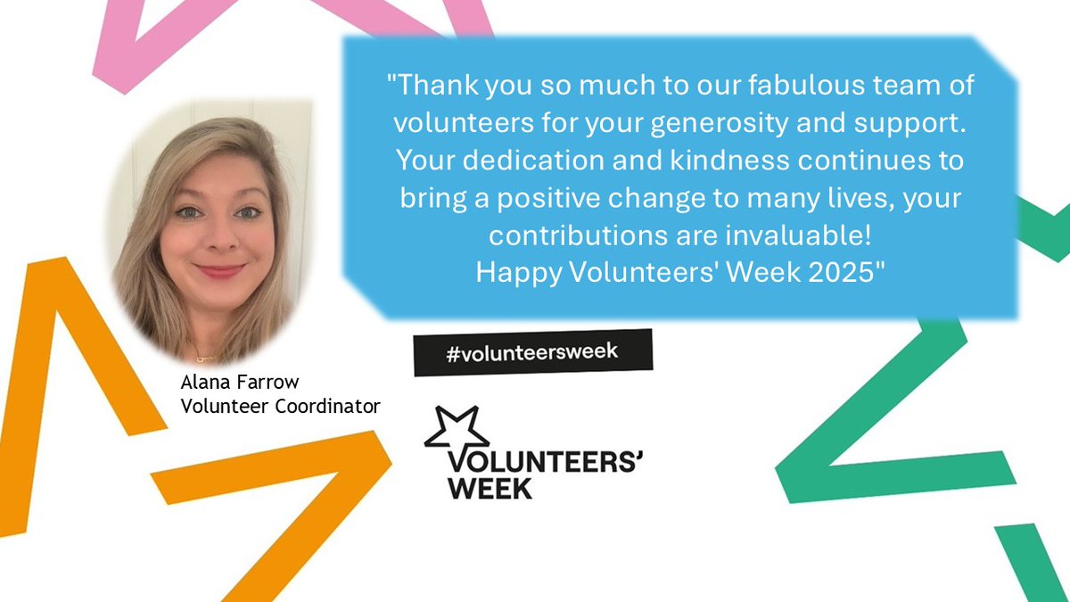 The first of our Volunteer Coordinator messages going out to all of our #volunteers #VolunteersWeek #volunteersweek2025 <a href="/NCHC_NHS/">NCH&C</a>
