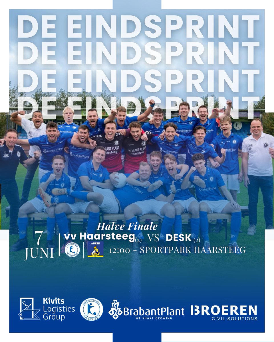 Haarsteeg 1 en 2 strijden thuis voor plek in de finale vvhaarsteeg.nl/nieuws/35/?nid…