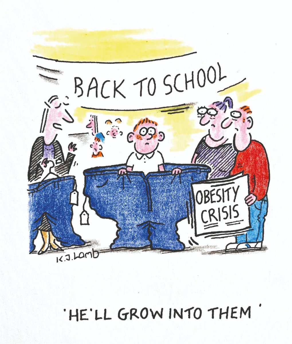 Toon of the day! By <a href="/KJLambcartoons/">kjlambcartoons</a> <a href="/OldieMagazine/">The Oldie</a> #toonoftheday #toons #cartoons #funny
