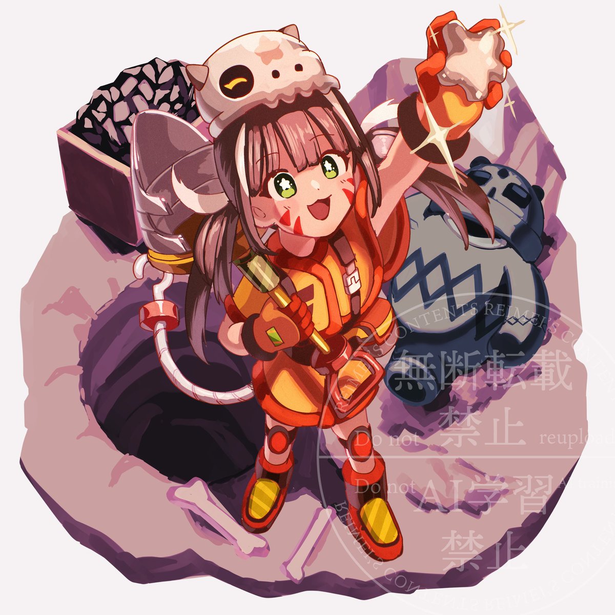 shinsei_nova2's tweet photo. たるもちさん(@ petitTLT)宅のサンドリちゃんのヴィネットイラストを描きました‼️💃
#サンドドドリーム https://t.co/7JaDDhjrUN