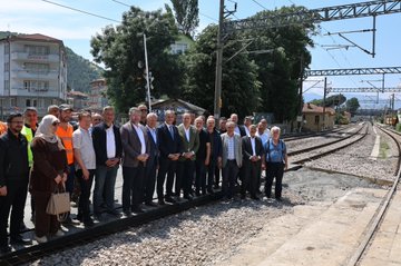 Sakarya’da Hemzemin Geçit Çalışmaları İncelendi