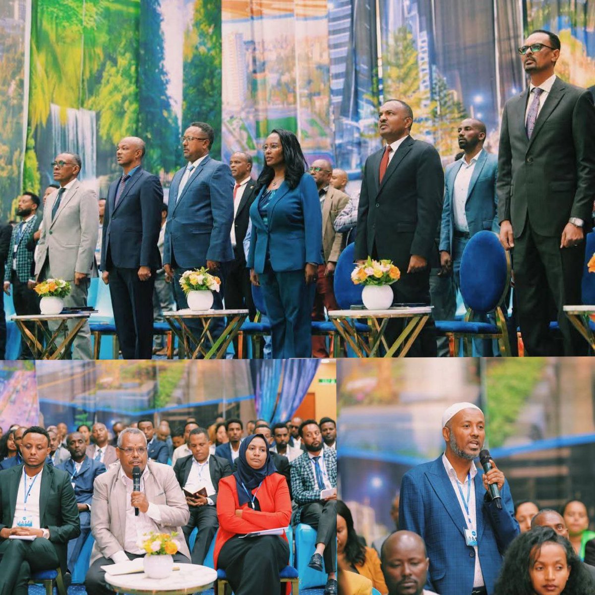 AdanechAbiebie's tweet photo. ዛሬ "ለተረጋጋ የፖለቲካ ስርዓትና ባህል ግንባታ የፖለቲካ ፓርቲዎች ሚና" በሚል መርህ ሀሳብ ከአዲስ አበባ ተፎካካሪ የፖለቲካ ፓርቲ መሪዎች ጋር ተወያይተናል። 

ከለውጡ ወዲህ እንደ ሀገርም ሆነ እንደ አዲስ አበባ ከተማ በገዢው ፓርቲና ተፎካካሪ የፖለቲካ ፓርቲዎች መካከል ያለው የፖለቲካ እሳቤ ልዩነት እንደተጠበቀ ሆኖ፣ በሀገራዊ እና በከተማ አቀፍ የጋራ ጉዳዮች ዙሪያ ተግባቦት እየፈጠርን ተቀራርበን የመስራት ባህል እየገነባን  ነው። 
የፖለቲካ ፓርቲዎች የመንግሥት ስልጣንን ለመጨበጥ በህዝብ ይሁንታ ምርጫን ማሸነ��� እንዳለባቸው የሚታወቅ ቢሆንም፣ ፓርቲያችን ብልጽግና ስልጣን ከያዘ በኋላ አዲስ እና የላቀ የፖለቲካ ባህል መለማመድ አለብን ከሚል ቁርጠኛ አቋማችን የተነሳ ተፎካካሪ የፖለቲካ ፓርቲዎች በመንግሥት ካቢኔ ውስጥ ጭምር እንዲካተቱ ተደርገው አብረን በመስራት አዲስ የፓለቲካ ባህልን በተጨባጭ እየገነባን ነዉ።

በከተማችን የሚንቀሳቀሱ ተፎካካሪ የፖለቲካ ፓርቲ አመራሮቹ የከተማ አስተዳደሩ የነዋሪዎችን ኑሮ ለማሻሻል ላከናወናቸው በርካታ የልማት ስራዎች አበረታተዉ፣ ይበልጥ ልናተኮርባቸው በሚገቡን ጉዳዮች ዙሪያም ገንቢ አስተያየቶች  ሰንዝረዉ  የተለያዩ የህዝቡን ፍላጐቶች መሰረት ያደረጉ ጥያቄዎችን አንስተውልናል ስለ ሰጡንም እዉቅና እናመሰግናለን።
እኛም እንደ ከተማ አስተዳደር የጀመርነውን አዎንታዊ መስተጋብር ማሳለጥ እንዲሁም የህዝቡን ፍላጐቶች መሰረት ያደረጉ ስራዎችን በፍጥነት እና በጥራት መስራትን አጠናክረን እንደምንቀጥል  አ��ጋግጠንላቸዋል  ። 

በመጨረሻም የፖለቲካ ምህዳርን ይበልጥ እያሰፋን  ለሀገር ሰላም እና ልማት የሚጠቅሙ በርካታ ውጤታማ ስራዎችን በትብብር እና በጋራ መስራታችንን አጠናክረን ለመቀጠል መግባባት ላይ ደርሰናል።
ፈጣሪ ኢትዮጵያን እና ህዝቦቿን ይባርክ