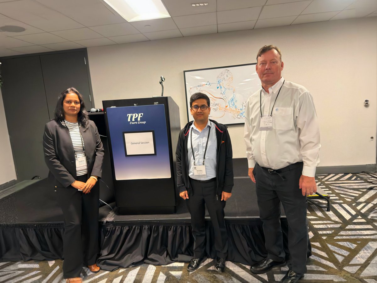 TPFSoftware's tweet image. At the #TPFUG2025 meet the pulse of progress was felt! We thank Zach Polleck, Joshua Wisniewski and every TPFer for their innovations and solutions.
#MoveForwardTogether #TPFSoftware #TSI #TPFUG #TPFUserGroup