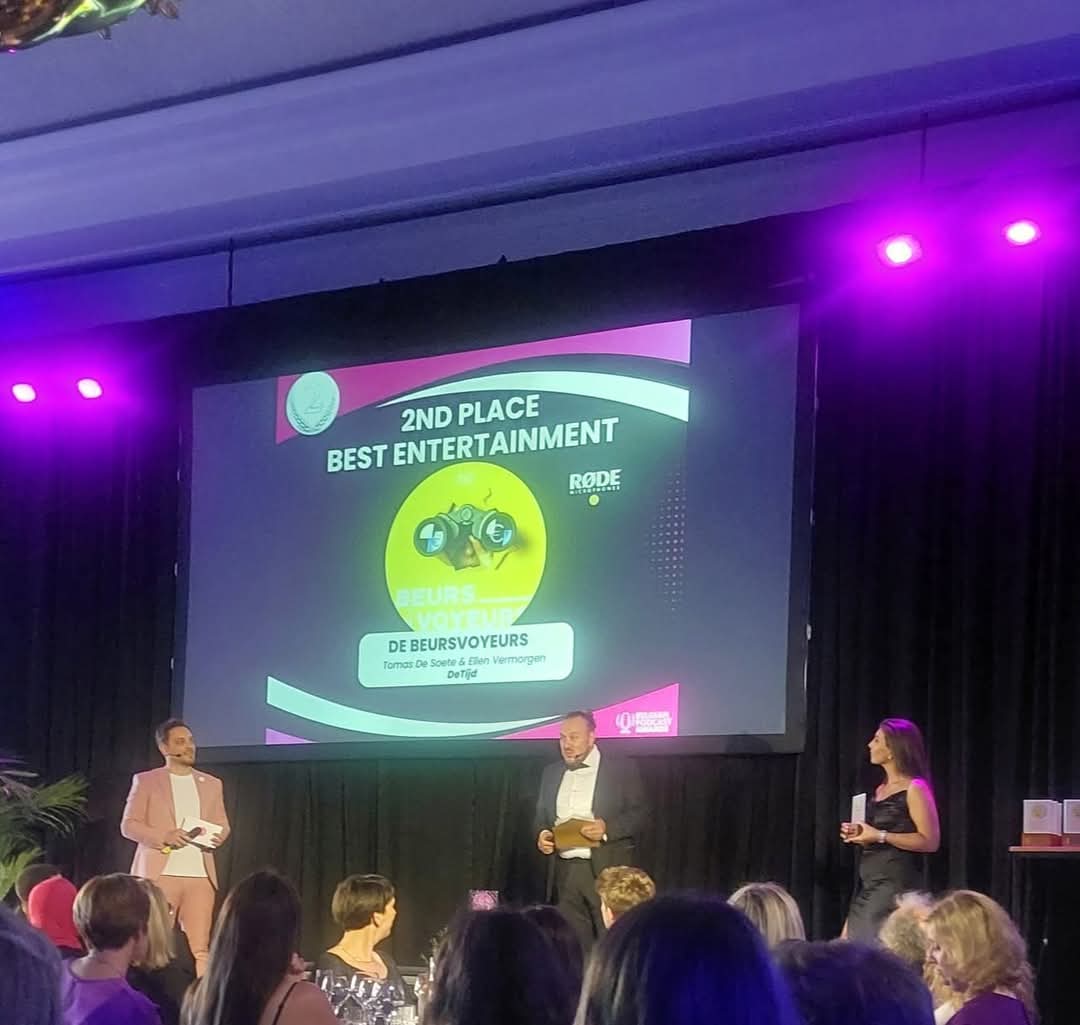 Vorig jaar werden de tweede. Maar wie weet wat er kan gebeuren in zo'n haussejaar voor goud...toch?🍀🏆

De #Beursvoyeurs is genomineerd  vr Belgian Podcast Awards in de categorieën business &amp; entertainment 🇧🇪🎧

Stemmen jullie mee lieve voyeurs? 🙏voting.belgianpodcastawards.be/?utm_source=en…