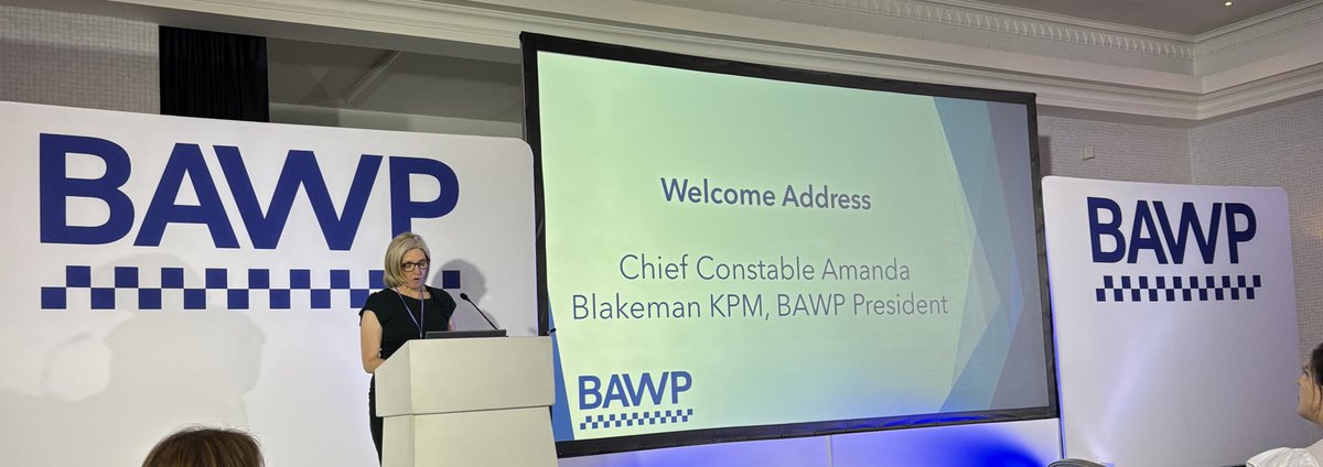 Welcome address by CC Amanda Blakeman KPM

Officially opening our event…

#bawp #bawpawards #bawpawrds2025
