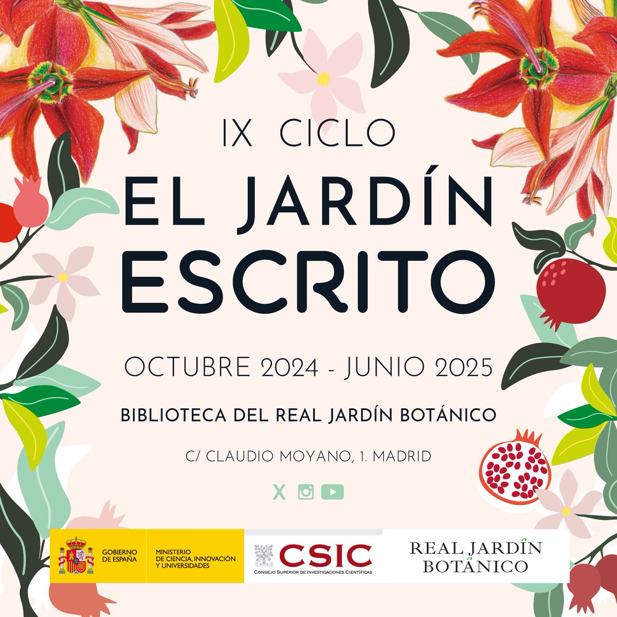 “Los cítricos son como páginas de un libro abierto: cada luminosa mañana descubrimos algo, conocemos valores olvidados, tropezamos con nuestra moderna ignorancia” Vicente Todolí. Quisiera crear un jardín (y verlo crecer)

Vídeo de la presentación del 📖👇
youtube.com/live/karnK9St_…