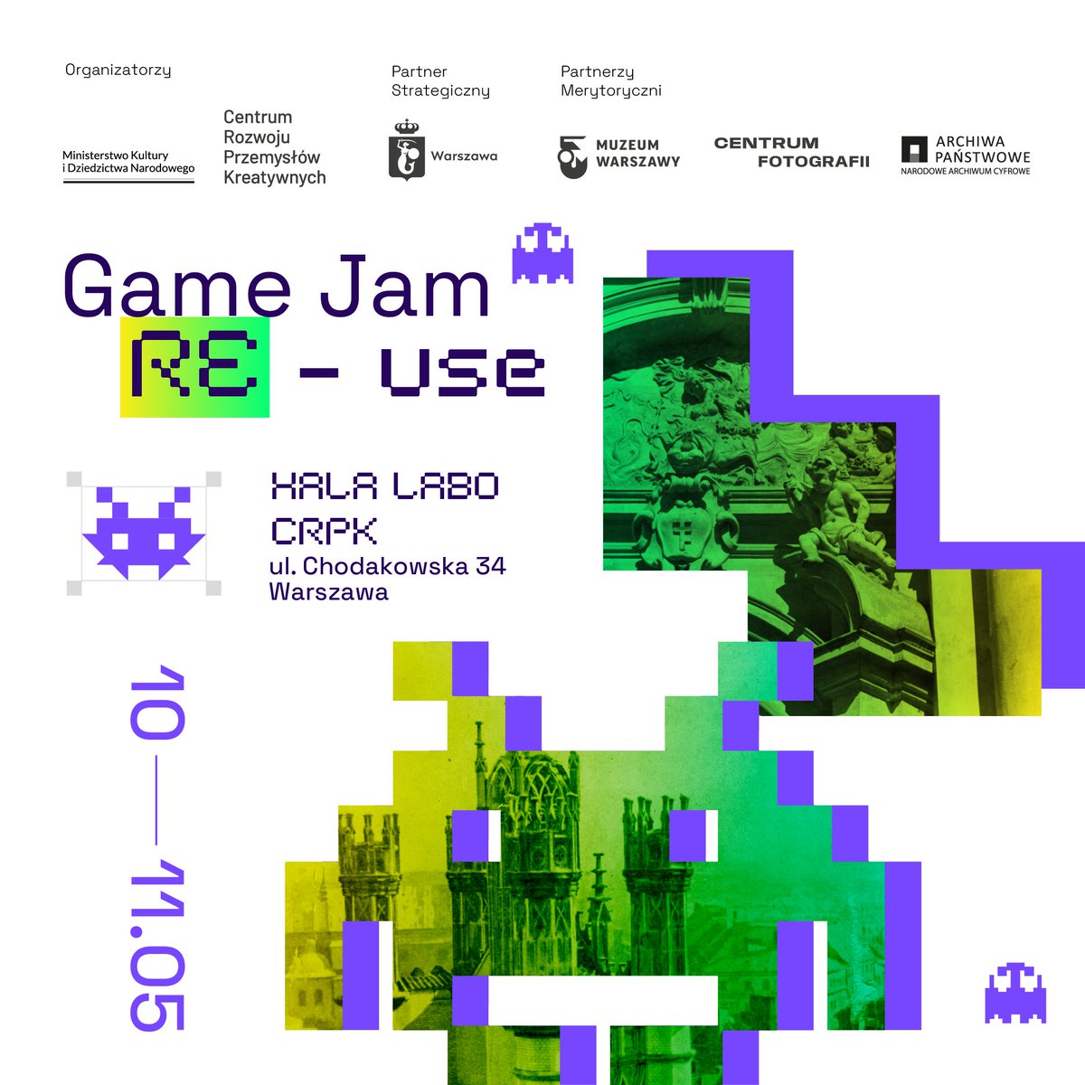 Centrum Rozwoju Przemysłów Kreatywnych (@crpkpl) on Twitter photo Prezentujemy gry, które powstały podczas game jamu „RE-use”!
Koniecznie zajrzyjcie na crpk.pl/blog/przedstaw… i zobaczcie produkcje naszych uczestników.
Partner strategiczny: <a href="/warszawa/">Warszawa</a>.
Partnerzy merytoryczni: <a href="/muzeumwarszawy/">Muzeum Warszawy</a>, Centrum Fotografii Muzeum Warszawy i <a href="/NAC_GOV_PL/">Narodowe Archiwum Cyfrowe</a> Prezentujemy gry, które powstały podczas game jamu „RE-use”!
Koniecznie zajrzyjcie na crpk.pl/blog/przedstaw… i zobaczcie produkcje naszych uczestników.
Partner strategiczny: <a href="/warszawa/">Warszawa</a>.
Partnerzy merytoryczni: <a href="/muzeumwarszawy/">Muzeum Warszawy</a>, Centrum Fotografii Muzeum Warszawy i <a href="/NAC_GOV_PL/">Narodowe Archiwum Cyfrowe</a>