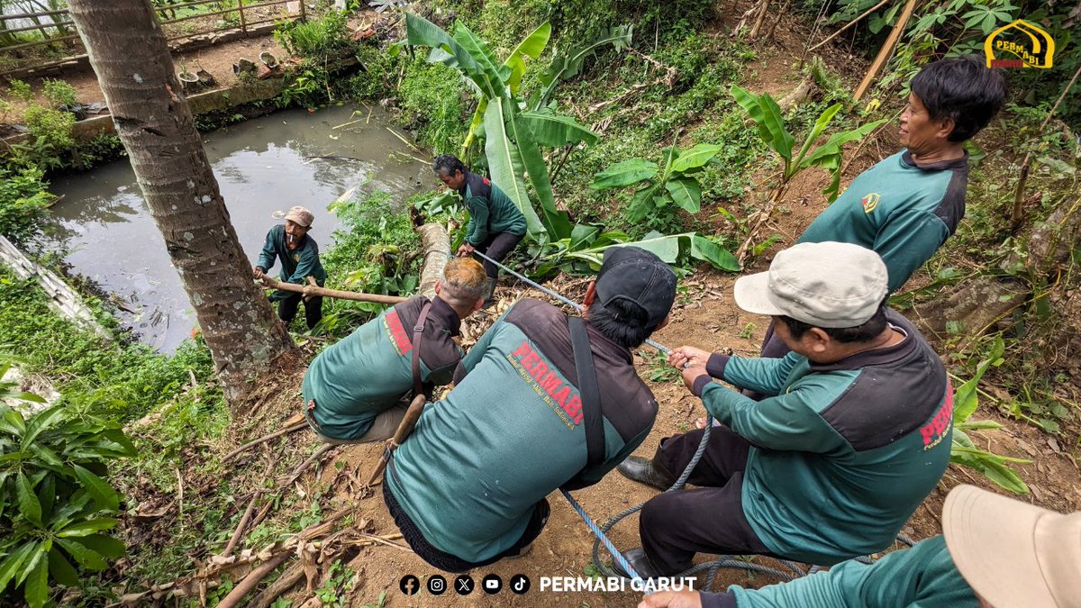 3. Melakukan penebangan pohon rawan tumbang di sekitar rumah warga Kp. Bunisari Desa Bunisari Kec. Malangbong Kab. Garut.

#gotongroyong #jalan #jalandesa #irigasi #saluranirigasi #bersihbersihmasjid #masjidalaqsa #palestina #palestinamerdeka #kamibersamapalestina #freepalestina