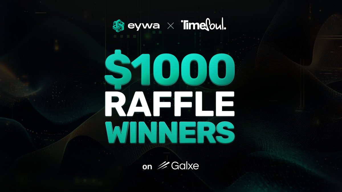 $1000 EYWA &amp; <a href="/timesoulcom/">TimeSoul</a> QUEST RESULTS!

Huge thanks to everyone who participated and completed the tasks 🙌

You can find full reward distribution details and transaction hashes here:
docs.google.com/spreadsheets/d…