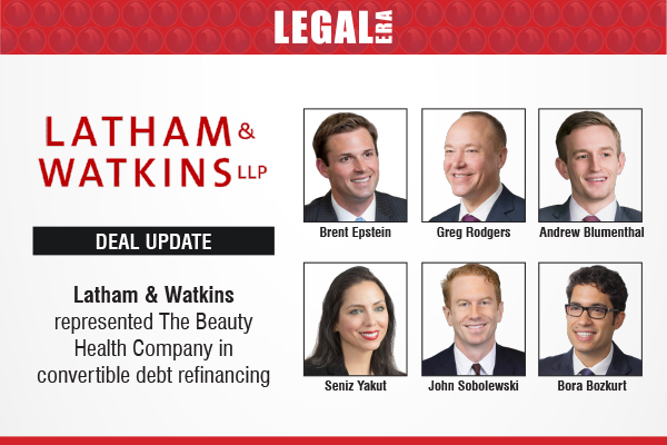 LegalEraGlobal's tweet image. Latham &amp;amp; Watkins represents The Beauty Health Company in convertible debt refinancing

Link to read full News: legaleraonline.com/global-deals/l…

#lathamwatkins, #beautyhealth, #hydrafacial, #convertiblenotes, #debtrefinancing, #capitalmarkets,
#legalnews, #liabilitymanagement