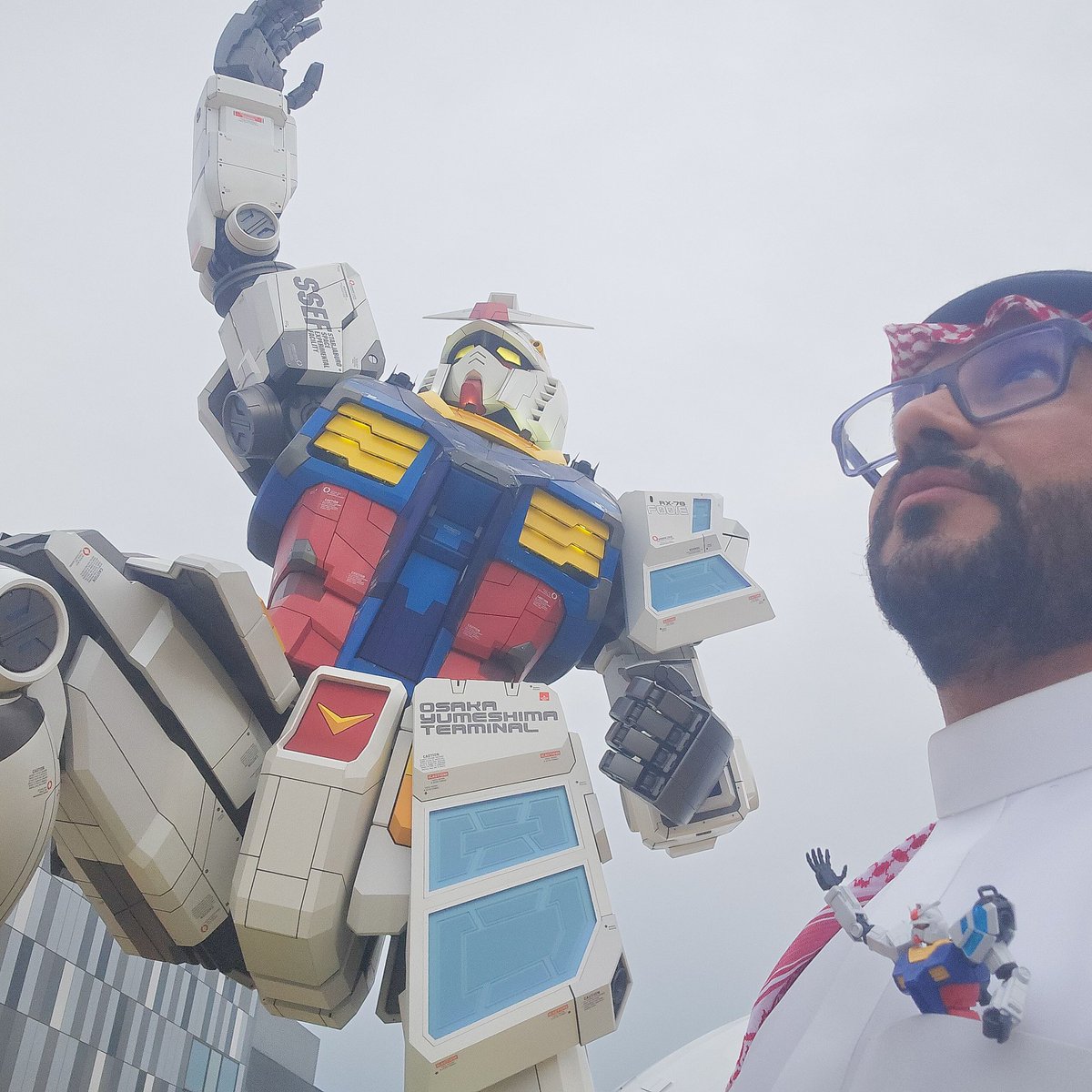 完成しました。
جاندام في اوساكا اكسبو ٢٠٢٥