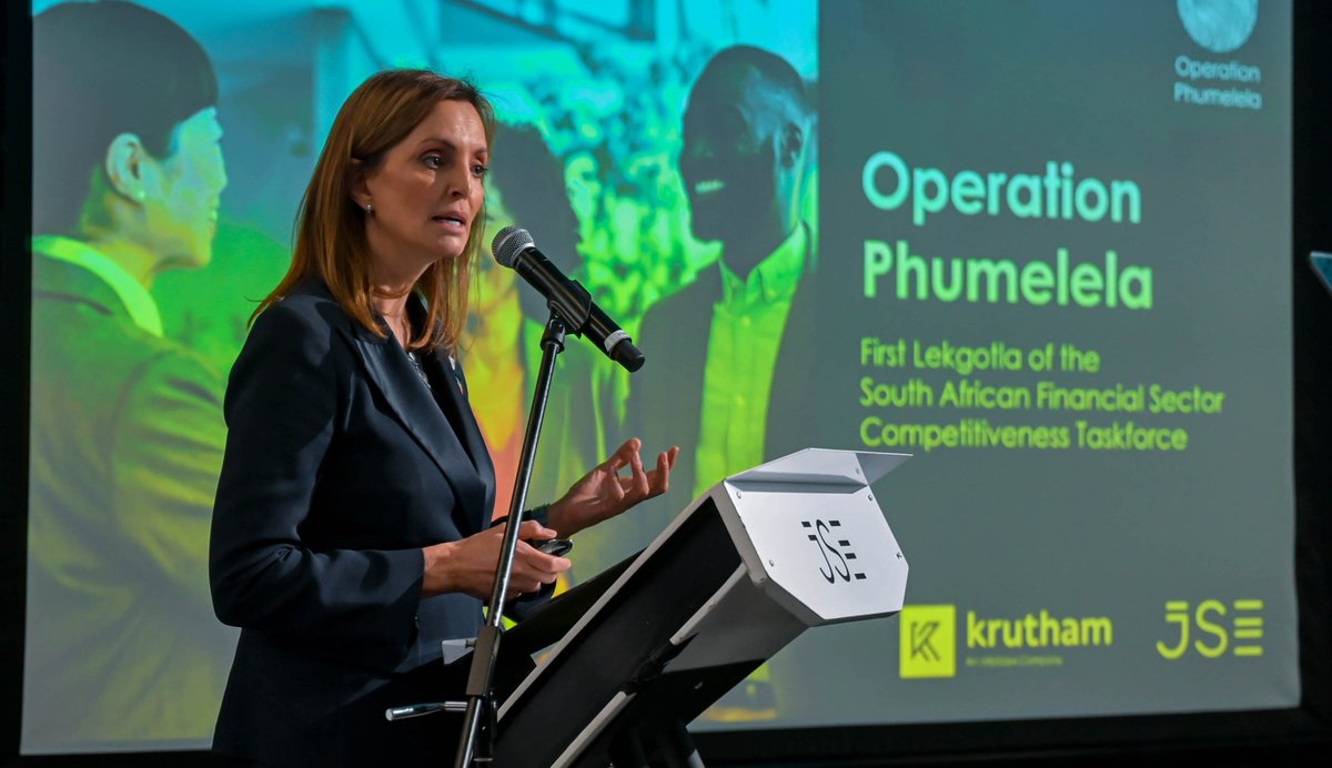 This morning, the financial services ecosystem gathered for #OperationPhumelela, the inaugural Lekgotla of the South African Financial Sector Competitiveness Taskforce.
We welcomed the Deputy Minister of Finance Dr. David Masondo, Nedbank Chairman Danny Mminele, Krutham Chairman