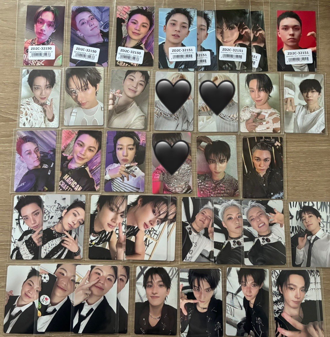 sw_ka_'s tweet photo. SEVENTEEN セブチ HAPPY BURSTDAY  トレカ 交換 

譲▶︎ ジョシュア ジュン ホシ ウジ
　　ミンハオ ミンギュ ドギョム 
        スングァン バーノン ディノ

求▶︎ エスクプス　ウォヌ　
　　特典 通常盤 何でも🙆🏻‍♀️　　

＊DAREDEVIL ver. 💟
　当方n:1🙆🏻‍♀️ 

📮
お気軽にお声掛けください🌻 https://t.co/H0Nsii28xR